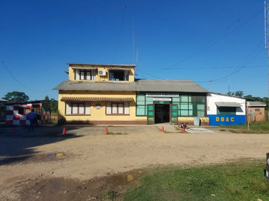 airport in Rurrenabaque, Bolivia