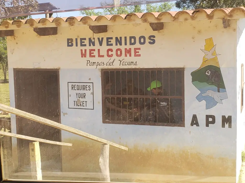 paying admission to the pampas in the amazon