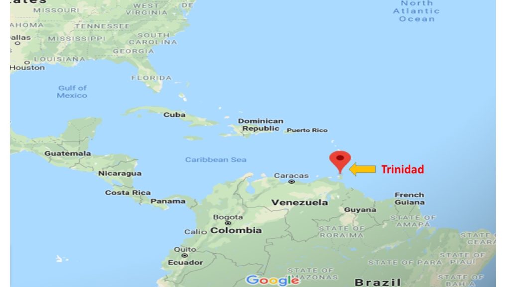 map of trinidad