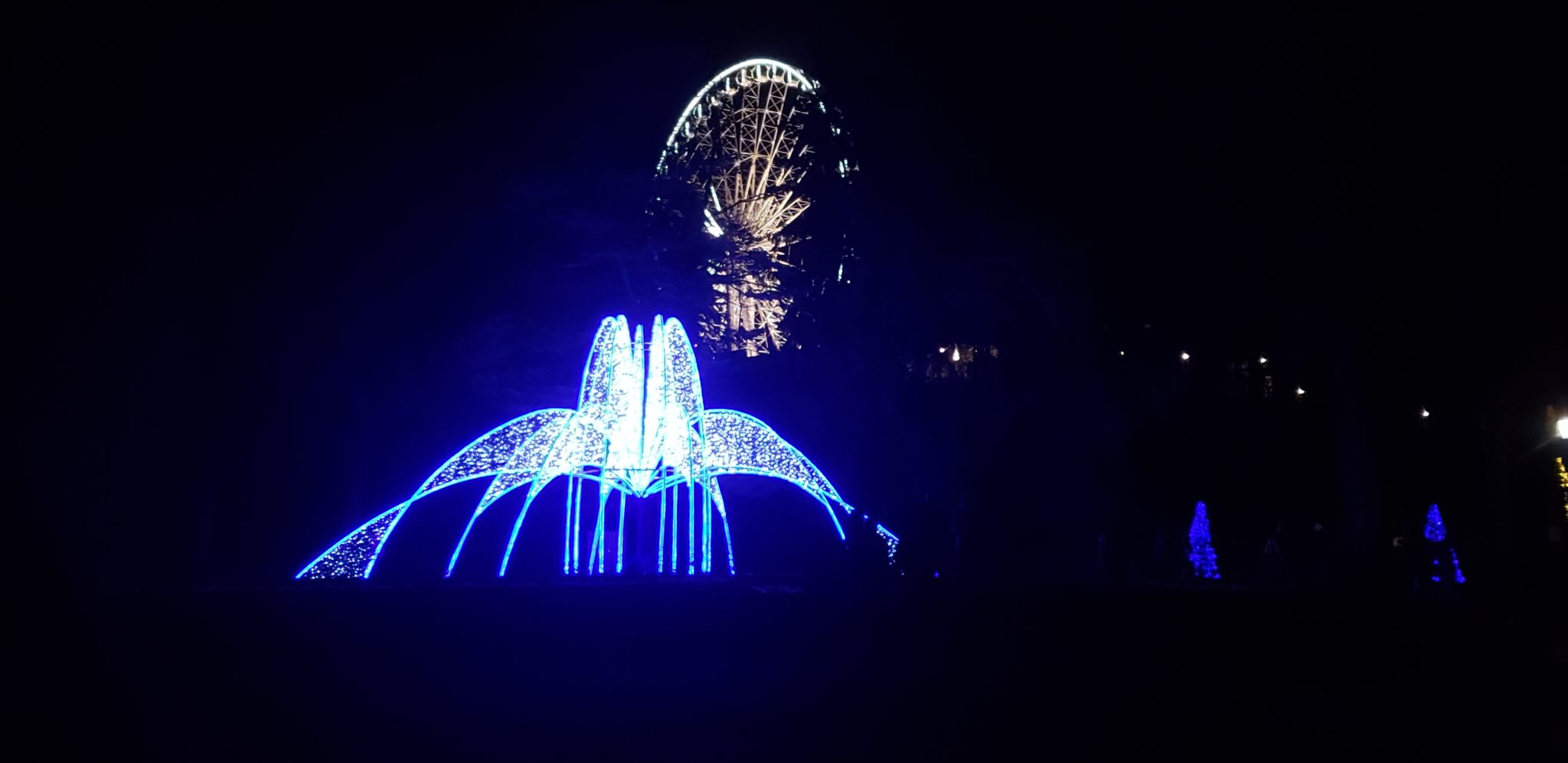 Niagara Falls Winter Festival of Lights Zimmerman Fountain