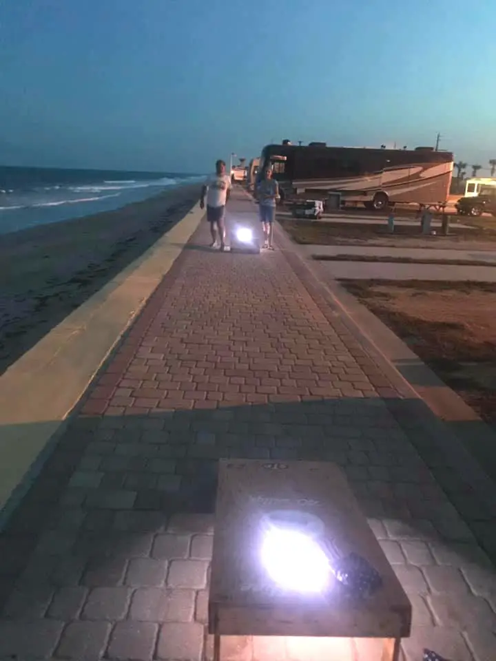 Beverly Beach Camptown Boardwalk at Flagler Beach