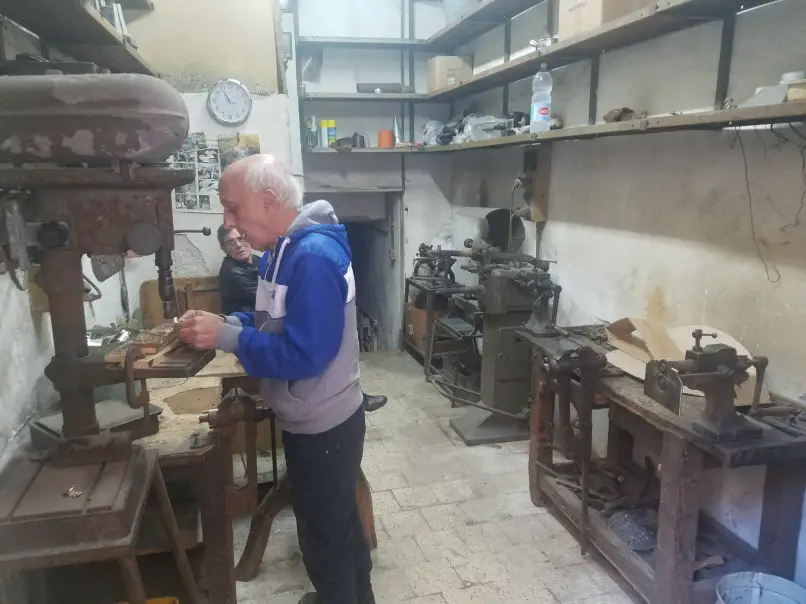 Palermo metal worker in Sicily