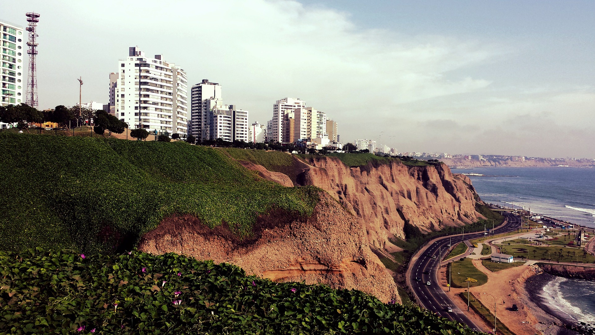 Lima Peru - Beach view