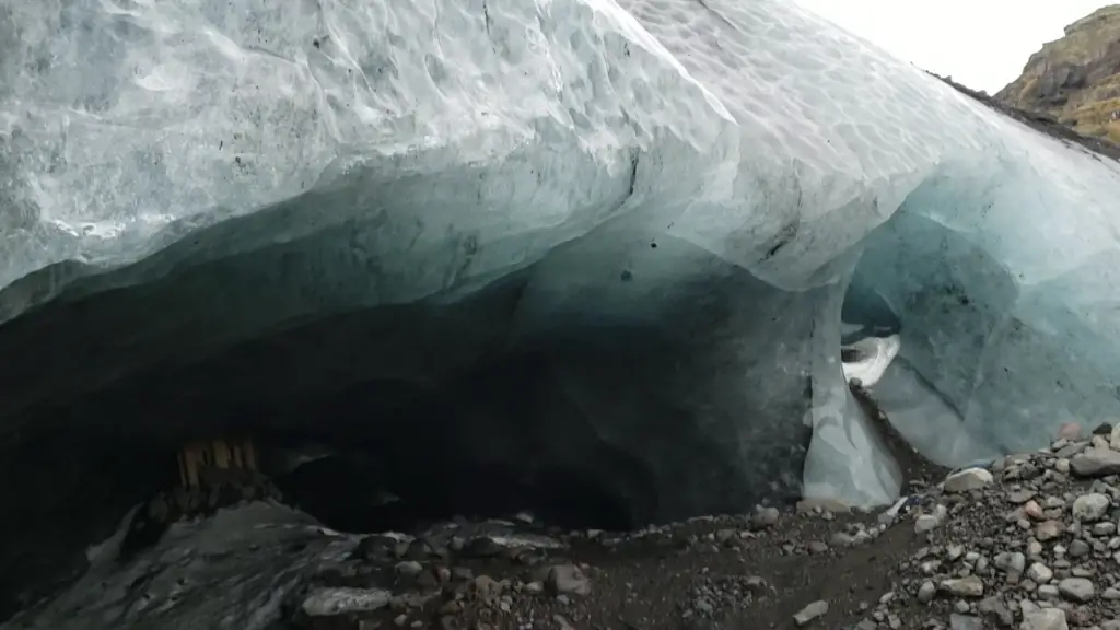 Ice caves in Iceland