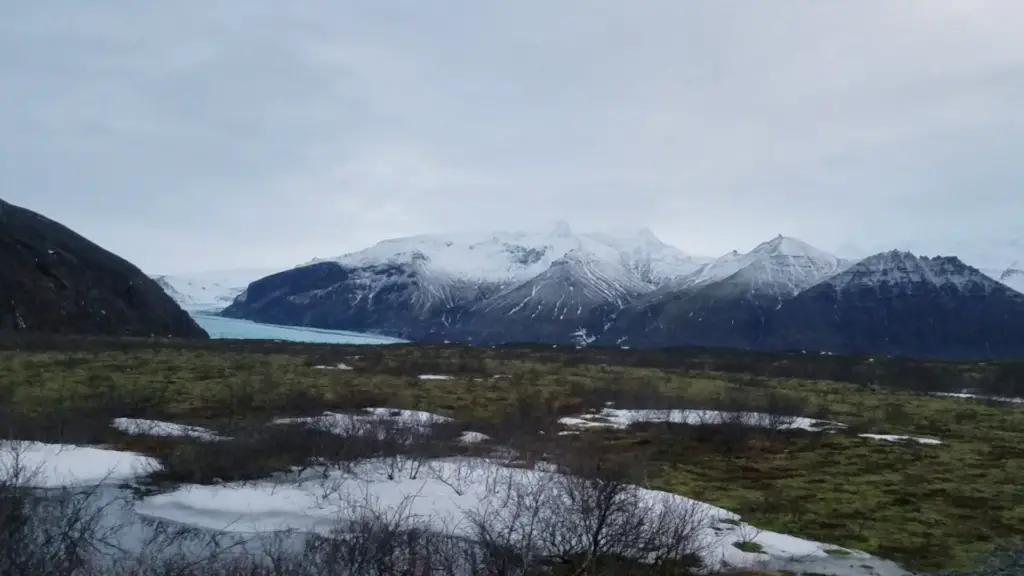 Vatnajokull Glacier in Iceland