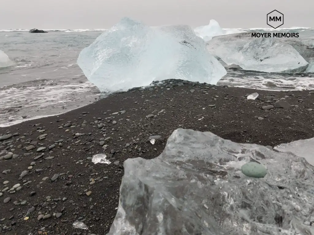 ice berg on diamond beach