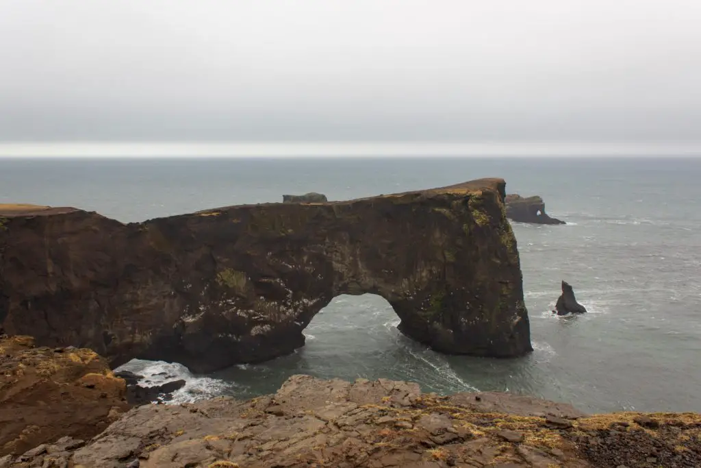 arch in iceland