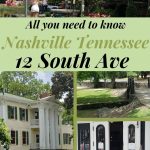 fun things to do on 12 South Stree in Nashville like a mansion, shopping, a park and murals