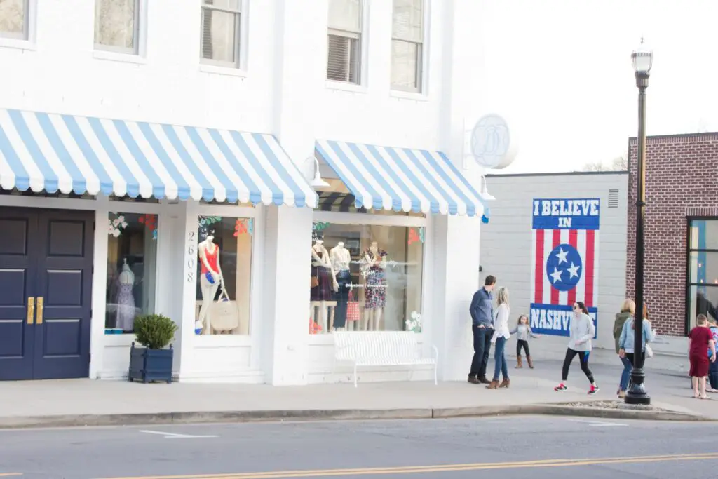 shops along 12 south in Nashville