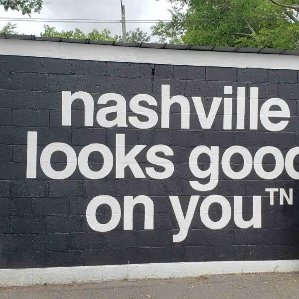 nashville looks good on you - posing for picture
