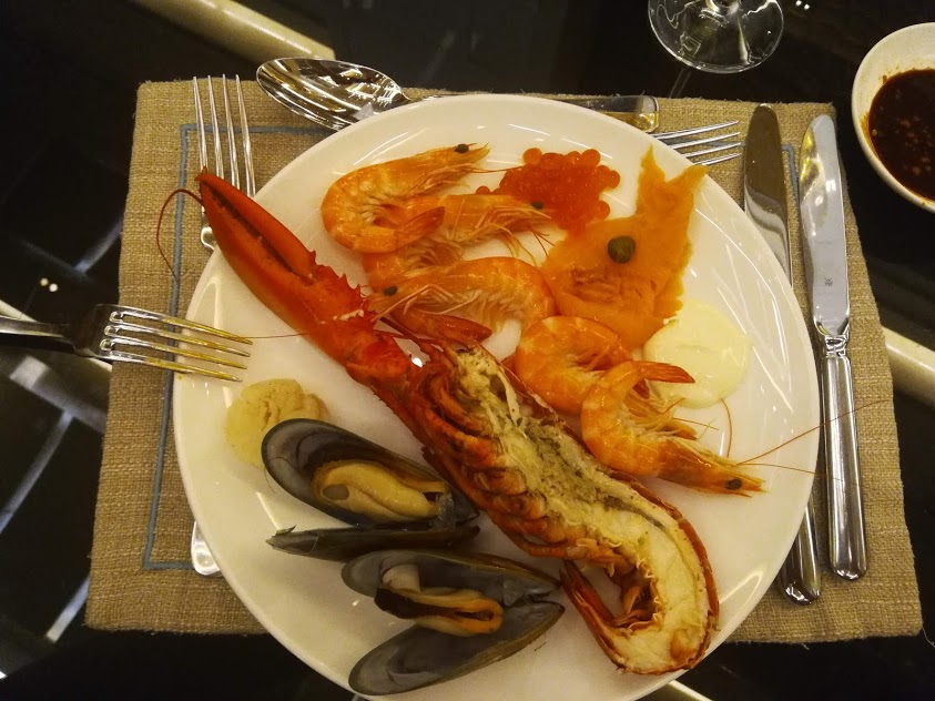 seafood dinner for celebration