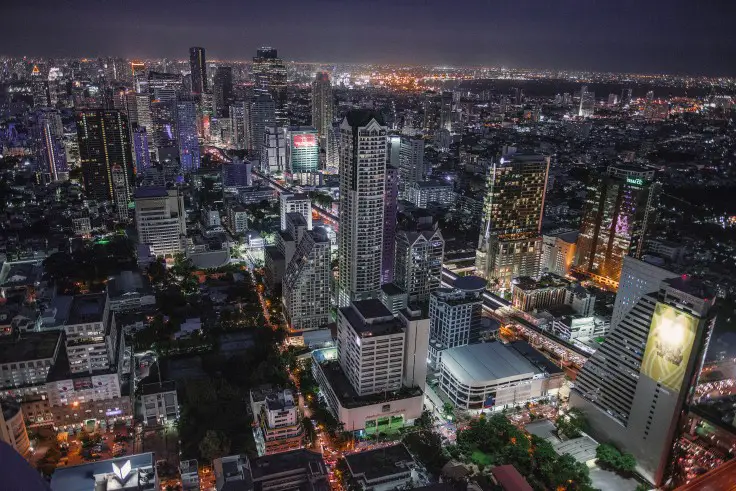 Thailand - city night view