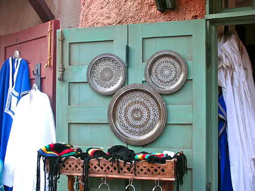 Hidden mickey in Morocco