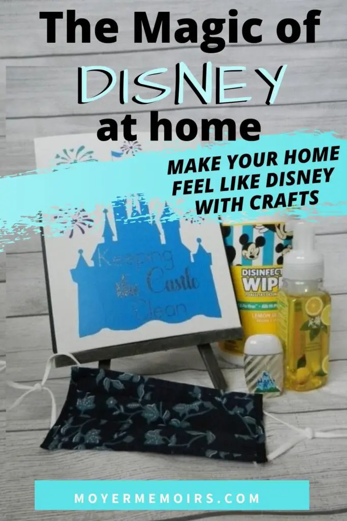 Make your home feel like Disney with 3 easy craft projects for all ages when you are stuck at home & can't travel to Disney with these Disney craft ideas & Disney crafts to sell / Disney at home / virtual travel ideas / disney crafts ideas projects / cricut vinyl projects wall decorations / Mickey mouse vinyl wall decoration / vinyl wall stickers / vinyl wall art / easy disney art to draw / vinyl decal stickers / vinyl decal ideas / vinyl decals cricut / Disney decals / Disney stickers disney