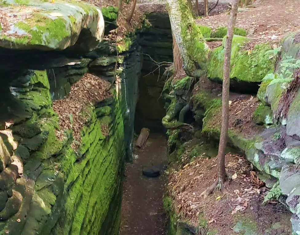 The Ledges landscape at Cuyahoga Valley National Park