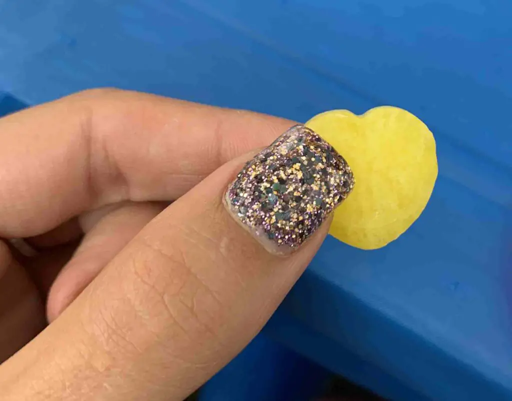 cute heart-shaped Hartbeat Pineapple treat snack