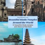 buildings and temples from the most beautiful Hindu temples in the world