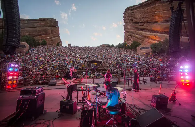 Concert Venue at Red Rocks Park Colorado