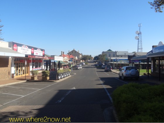 streetview of buildings in the little town of Kingscote on Kangaroo Island