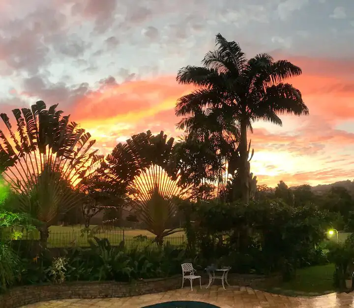 sunset view in Trinidad and Tobago