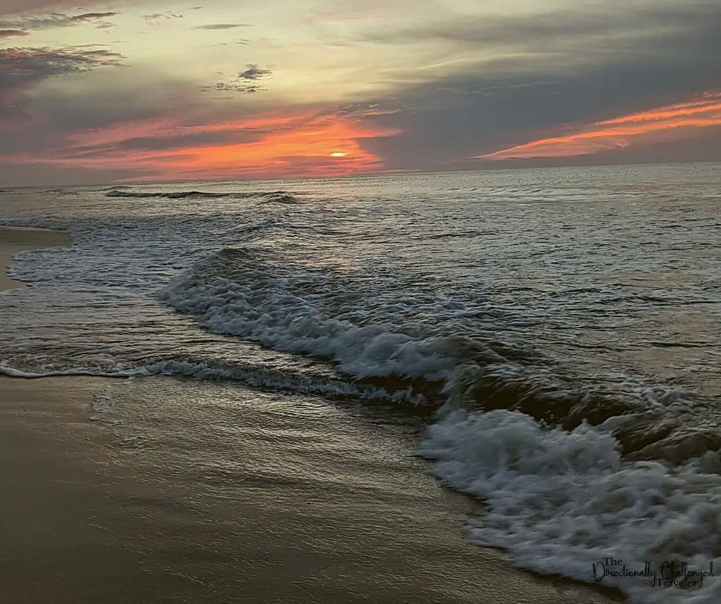 Chincoteague Sunrise- relaxing US vacation idea for empty nesters