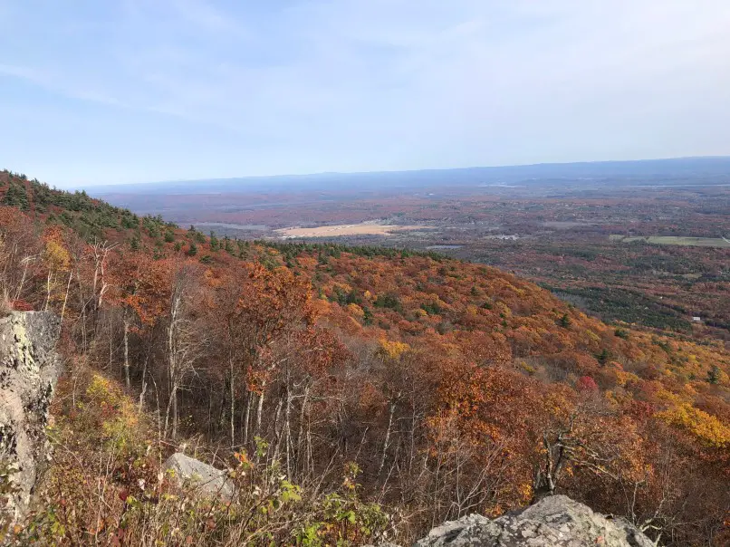 fall forest scenery in the catskills on an empty nest usa bucket list trip