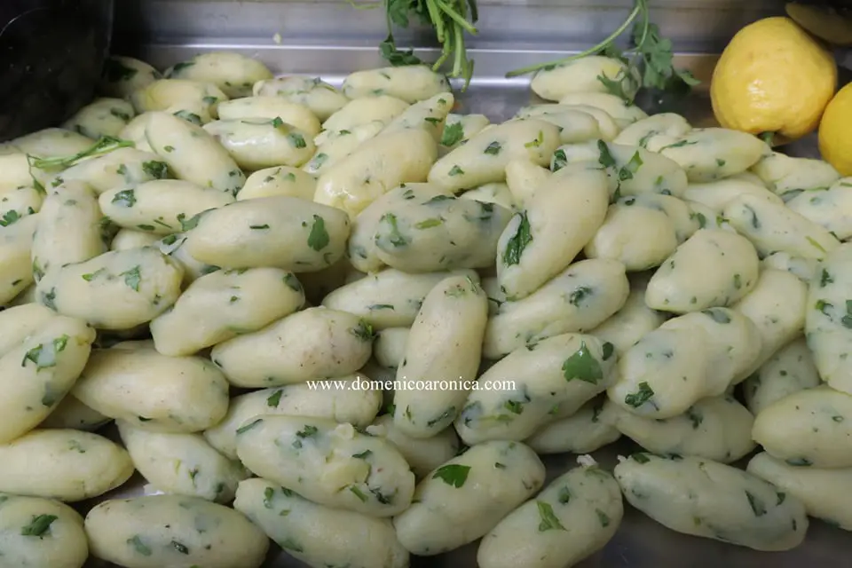 Potato Croquettes - popular Palermo street market food