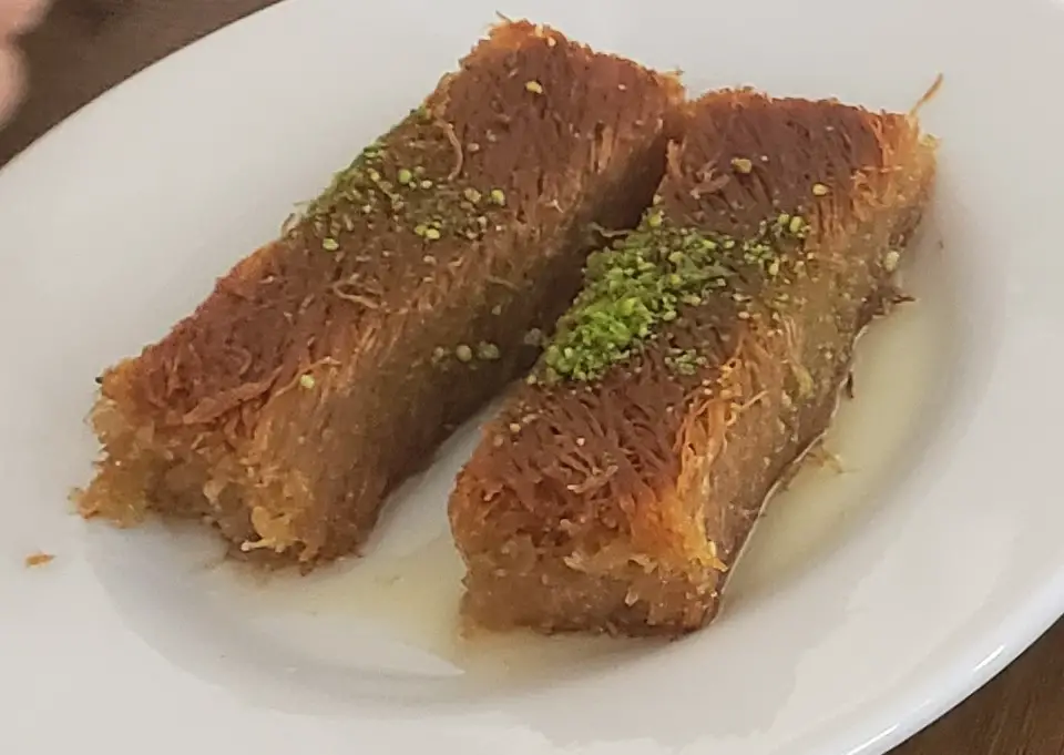 2 pieces of Baklava -turkish dessert