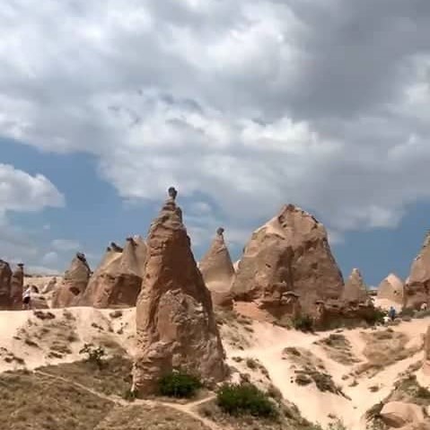 Rock shapes in Devrent - Imaginary Valley in Cappadocia