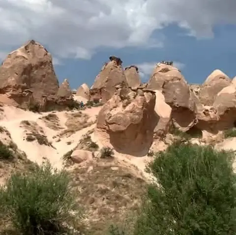 Rock shapes & valleys in Devrent - Imaginary Valley in Cappadocia