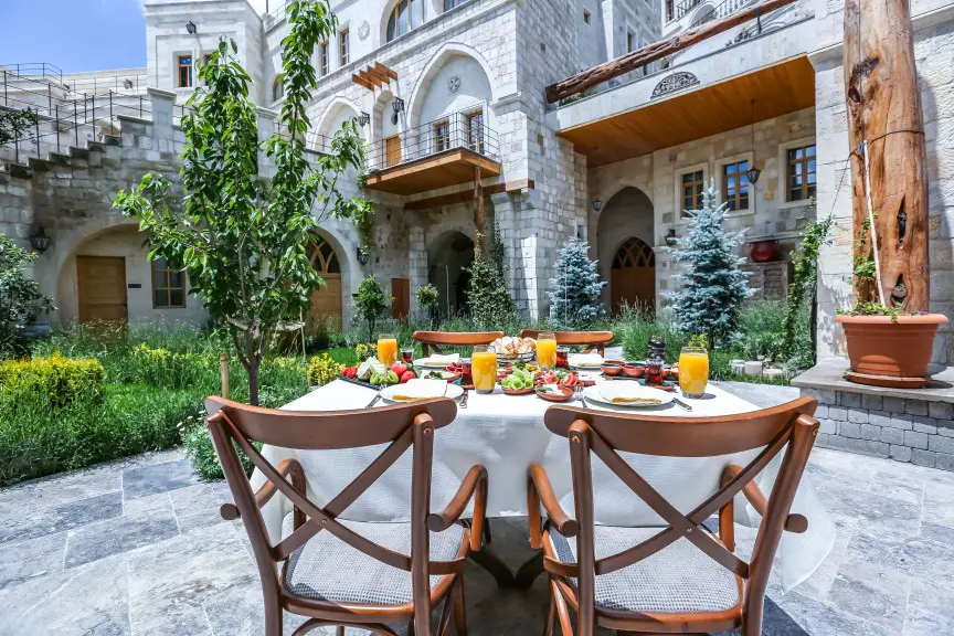 One of the Best Small Group Tours of Turkey: Group Tours are the way to go! 1 breakfast at Exedra hotel in Cappadocia Turkey