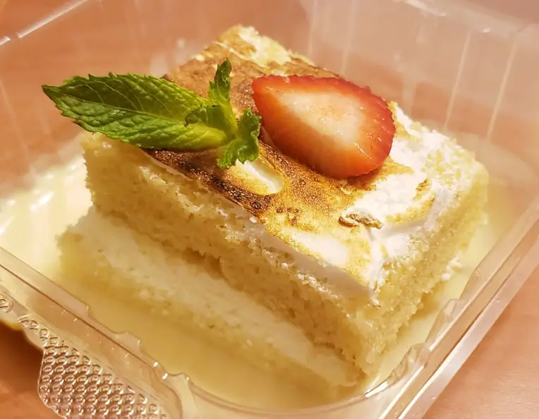 Tres Leches - traditional dessert in Peru
