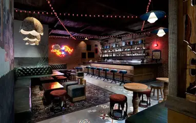 See inside The Barbershop Cuts & Cocktails speakeasy before it opens -  Eater Vegas