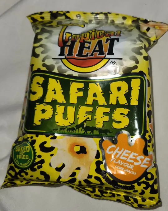 Safari puffs bag -add snacks to your Packing list for Uganda